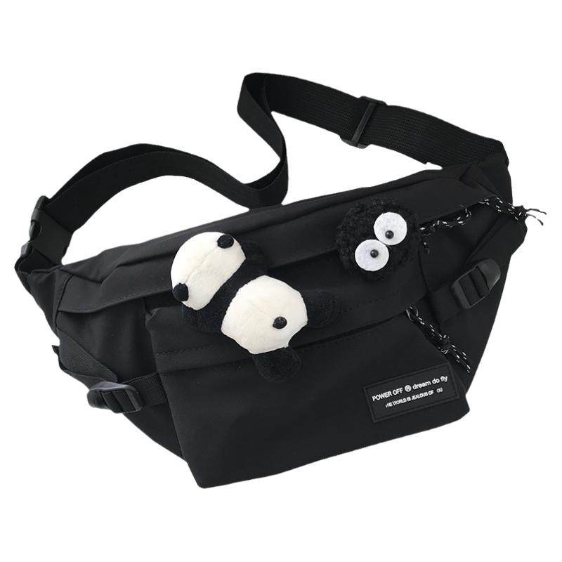 Casual shoulder men's crossbody bag chest bag student bag for women