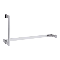Germany Bangjiegu shower room bathroom door handrail thickened material glass door handle bright chrome mirror silver