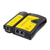 Network cable tester line tester POE network detector engineering household rj45 network cable crystal head multi-function test network cable broadband signal line finder tool line tester professional continuity check
