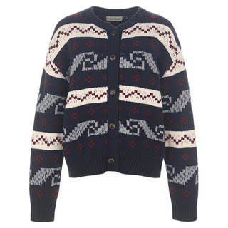 Wanatry100% wool knitted sweater jacket