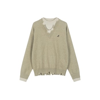 Bosie genderless retro sweater knitwear