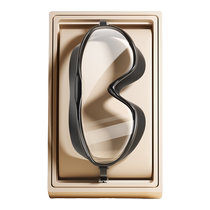 Swimming goggles waterproof and anti-fog high-definition professional men and women large-frame swimming goggles childrens diving swimming cap set equipment 1064