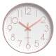 Clock living room wall clock simple modern clock wall hanging home fashion small fresh bedroom silent quartz clock hanging type