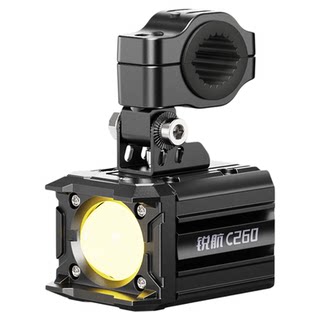 Лазерный прожектор Ruihang C260 для мотоциклов и электроскутеров, внешний, с педальным управлением, мощный, с линзой, дальний и ближний свет