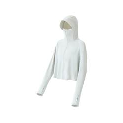 ເຄື່ອງນຸ່ງປ້ອງກັນແສງແດດ Sanfu ມືອາຊີບປ້ອງກັນແສງແດດ gauze ນອກນຸ່ງເສື້ອວ່າງ breathable hooded jacket ແມ່ຍິງ summer 2024 ຮູບແບບໃຫມ່