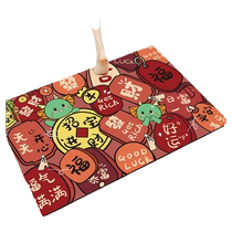 Oxygen silicon bathroom absorbent floor mat bathroom anti-slip mat household foot mat toilet anti-slip mat quick-drying carpet ln