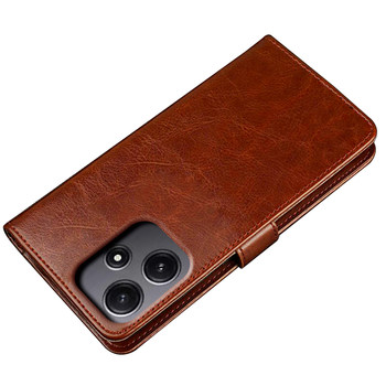 Suitable for redmi note12r mobile phone case xiaomi redmi12r flip protective leather case 5g all-inclusive edge anti-fall redminote silicone soft shell matte noto men and women with lanyard r5g stand
