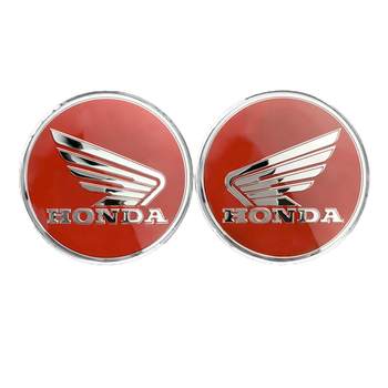 Suitable for honda motorcycle 3d three-dimensional round logo sticker