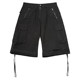 TOMATOPAPA retro workwear style multi-pocket cropped pants men's loose zipper casual pants summer straight pants