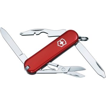 ຕົ້ນສະບັບ Victorinox Swiss Army Knife 58mm Xiaoyaopai (ສີແດງ) 0.6363 multi-function folding Swiss knife ມີດ