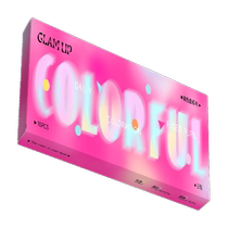GLAM UP Beauty Color Contact Lens Palette Crushed Mica Daily Disposable 10 Pieces Small Diameter Contact Lenses Guarantee