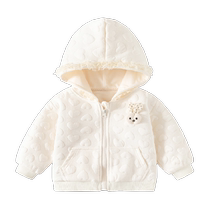 Banxidi Girls Jackets Autumn Clothes 2024 New Style Childrens Hooded Tops Baby Princess Clothes Spring and Autumn