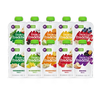 Xiaopi complementary food puree mixed baby food puree 100g*10 bags of puree imported from Europe