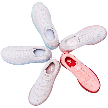 Jordan white shoes macaron color air force women