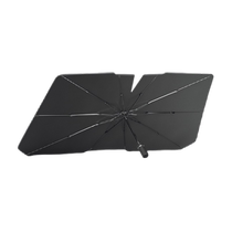 Zuodu car sunshade front windshield sunscreen umbrella heat shield retractable car sunshade large
