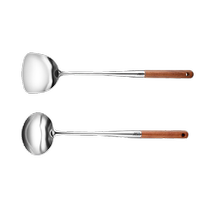 ASD spatula 316L stainless steel thickened cooking spatula spoon kitchen household kitchen utensils shovel soup spoon