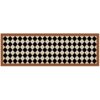 Light luxury trendy 60*200cm bedside blanket doormat long water-absorbent machine washable stain-resistant balcony kitchen mat bay window corridor