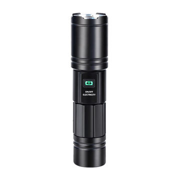 Shuosen Ultra-Bright Rechargeable Flashlight Outdoor Long-Range Mini Laser Small Emergency Portable Light Multi-Function