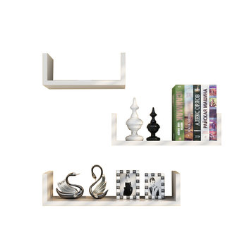 New product simple u-shaped hole-free bedroom living room partition