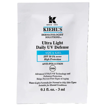 Kiehl's watery sunscreen cream 3ml sample Kiehl's watery sunscreen cream 3ml sample