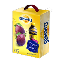 Sunshine sunsweet prune juice 946ml*2 gift box imported from the United States pure fruit and vegetable juice drink for children and pregnant women