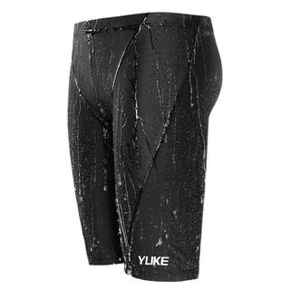 男士泳裤速干平角大码防尴尬五分裤泳帽泳镜男士游衣套装游泳装备