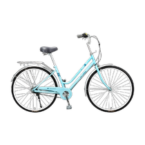 Bond Fujita work city scooter for male and female students adult bicycle retro classic light commuter car