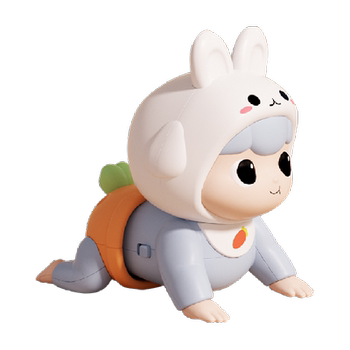 Xinxing toys electric climbing doll with dynamic music
