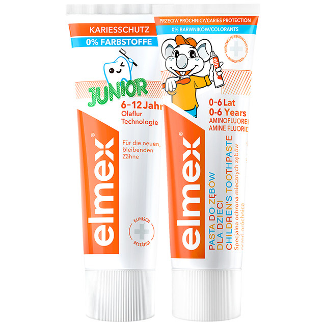 Elmex olaflu anti-moth mild children's toothpaste