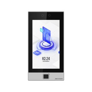 Hikvision Fingerprint and Facial Recognition Access Control System All-In-One Machine for Office Glass Automatic Doors with Face Recognition