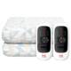 ຜ້າຫົ່ມໄຟຟ້າສີ່ເຂດອຸນຫະພູມ rainbow ການຄວບຄຸມຄູ່