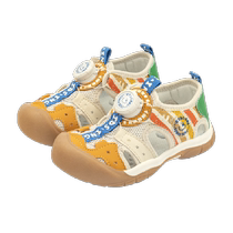 kidsing baby sandals 2024 summer new style mens and womens childrens non-slip sports Baotou river sandals