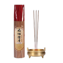 Natural sandalwood incense bamboo stick incense household indoor natural smoke-free incense God of Wealth incense Guanyin incense Buddhist incense worshiping Buddha incense
