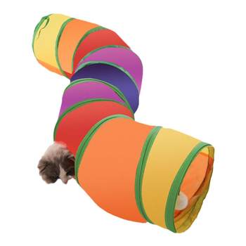 Cat Tunnel Cat Toy ຄວາມສຸກຂອງຕົນເອງການບັນເທົາທຸກ Cat Stick Artifact Cat Drilling Channel Dodge House tent Runway Pipe