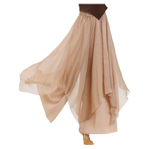 Fu and Палау Classical dance Style Style Layer Broadlegged Pants Subs China Dance для женских штанов