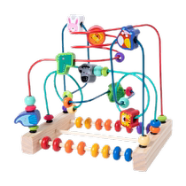 Childrens toys for infants and toddlers animal and fruit beads early education puzzle fine motor thinking training