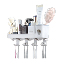 Xitianlong toothbrush cup holder wall storage rack bathroom toothbrush cup can be pasted and hung to save space