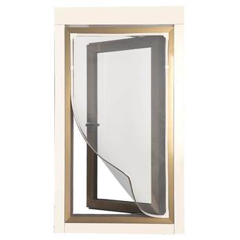 Yulin magnetic screens can install mosquito screens without drilling holes.