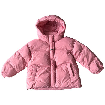 Three proof white duck down short thickened down jacket children's clothing