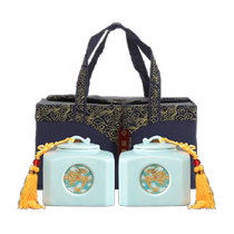 SF Express 2024 New Tea Shijing Mingqian Boutique West Lake Longjing Tea Gift Box High-end Tea Gift 200g