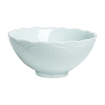 Jingdezhen Ceramics Chinese-style high-temperature ceramic bowl and tableware set household solid color bowl and plate combination 2024 new style
