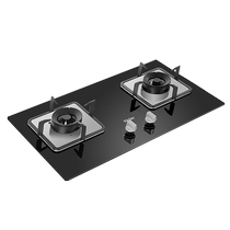 Haier gas stove Q2BE3 gas stove double stove household natural gas fierce fire embedded desktop high fire power 2985