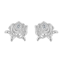 (China Gold) Zhen Shang Silver Sterling Silver Earrings Womens Earrings 2024 New Hot Style Ear Hole Exquisite Earrings