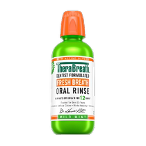 Imported TheraBreath Dr. Case Mouthwash Mild Mint Oral Cleansing Removes Odor and Freshens Breath