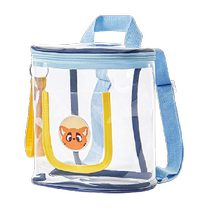 BABYGO childrens schoolbag summer transparent backpack outing small backpack cute cartoon beach waterproof backpack