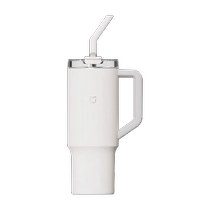 Xiaomi Mijia 316L Stainless Steel Straw Thermos Cup Extra Large Capacity Direct Drinking Cup High-Looking Water Cup for Boys and Girls