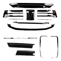 Tank 500hi4t Black Warrior Kit the whole car is blackened with bright strips and special decorative parts for dark style modification