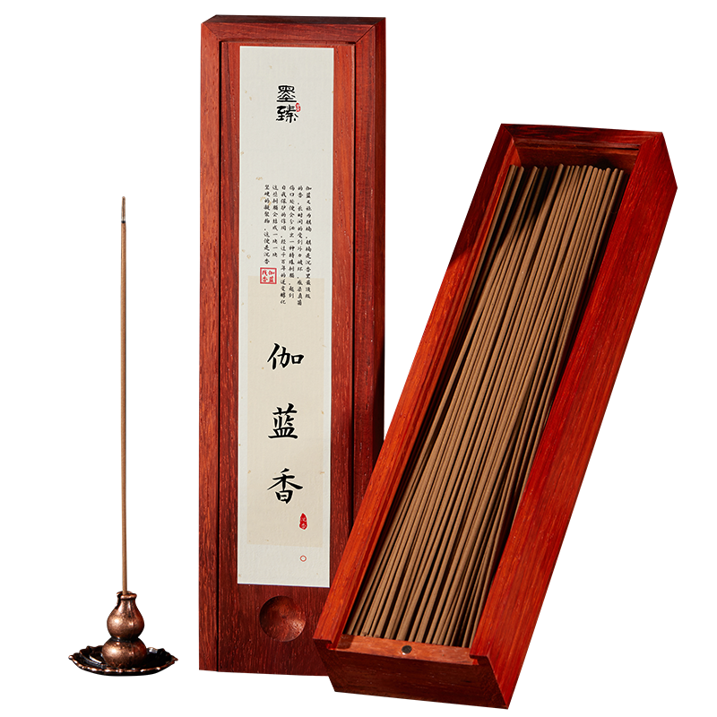 墨臻伽藍香線香持久香氛天然奇楠沉香香薰盒裝禮盒-Taobao-Tmall
