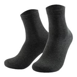 Deermen socks men's summer mid-calf socks tall breathable ບາງພາກຮຽນ spring ແລະດູໃບໄມ້ລົ່ນຝ້າຍ socks ຜູ້ຊາຍ socks ຍາວສີດໍາ 7513