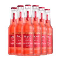 Budweiser Wild Fruit Sparkling Wine Cocktail Girls Tipsy Fruit Wine Strawberry Flavor 275ml*6 Bottles Party Drinking